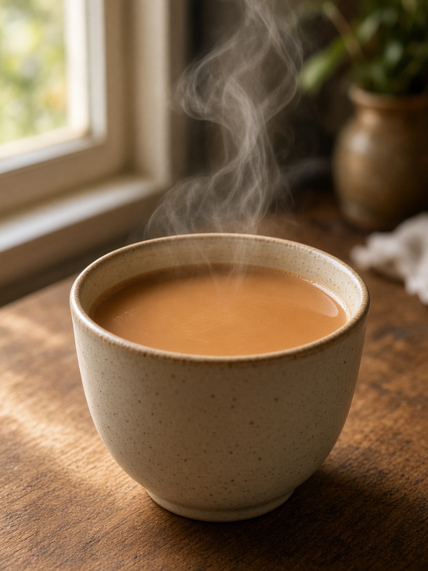 A warm cup of Assam tea